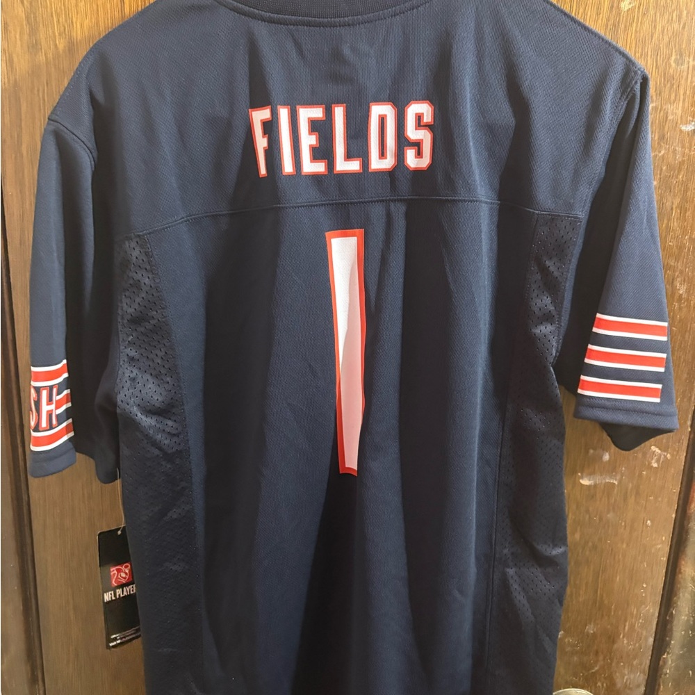 NFL Navy and Orange Men's Jersey